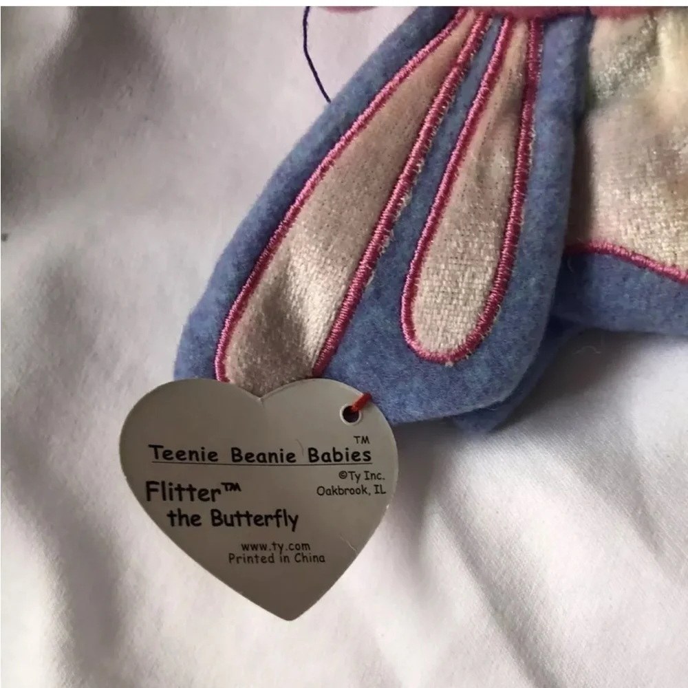 Flitter the Butterfly Teenie Beanie Baby